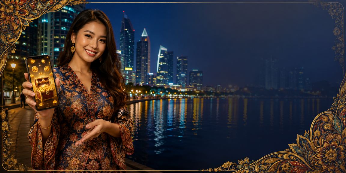 Pengguna bertaruh E-Sukan bergaya batik di Petaling Jaya